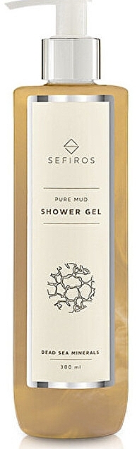 Dead Sea Mud & Mineral Shower Gel - Sefiros Pure Mud Shower Gel with Dead Sea Minerals — photo N1