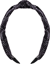 Fragrances, Perfumes, Cosmetics Hairband FA-5635, black and grey - Donegal