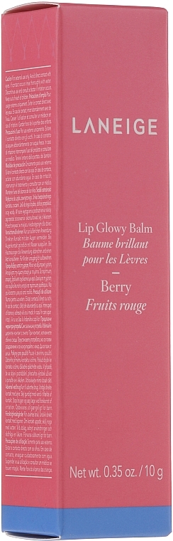 Tinted Glossy Lip Balm ‘Berry’ - Laneige Lip Glowy Balm Berry — photo N1