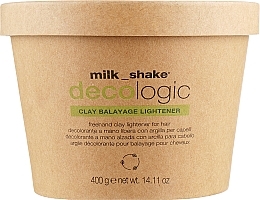 Lightening Hair Clay - Milk_Shake Decologic Clay Balayage Destaining Lightener — photo N1