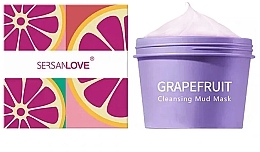 Fragrances, Perfumes, Cosmetics Grapefruit Cleansing Mud Face Mask - Sersanlove Grapefruit Cleansing Mud Mask
