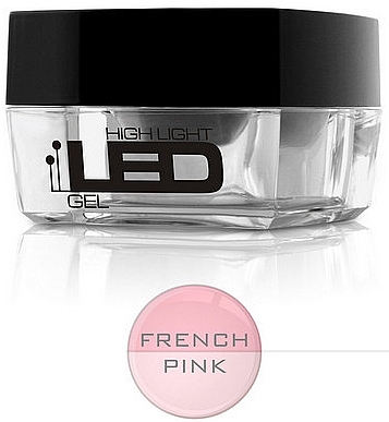Camouflage Gel - Silcare High Light LED Gel French Pink — photo N2