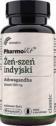 Indian Ginseng Dietary Supplement - PharmoVit — photo N1