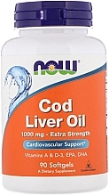 Dietary Supplement, 1000mg - Now Foods Cod Liver Oil — photo N1