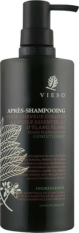 Ylang-Ylang Conditioner for Colored Hair - Vieso Ylang Ylang Essence Color Conditioner — photo N1