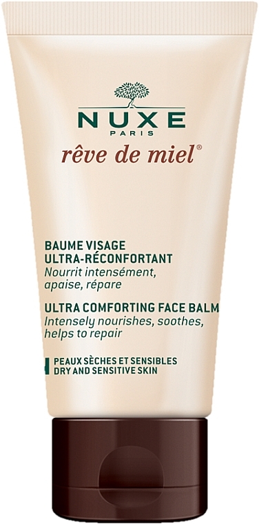 Balm for Dry Skin - Nuxe Reve de Miel Ultra Comforting Face Balm — photo N1