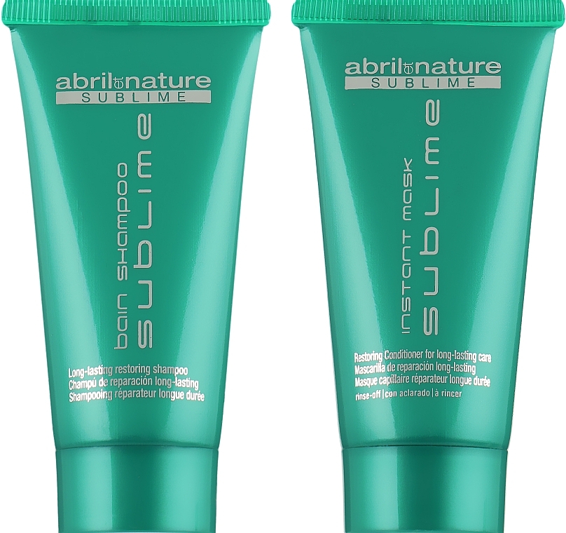 Set - Abril et Nature Hyaluronic Sublime (sh/30ml + mask/30ml) — photo N11