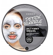 Fragrances, Perfumes, Cosmetics Facial Mask with Active Charcoal - Conny Detox Bubble Mask