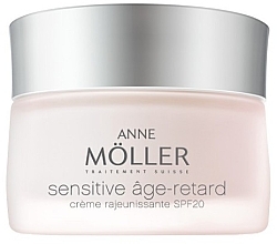 Fragrances, Perfumes, Cosmetics Night Face Cream - Anne Moller Sensitive Age-Retard Cream