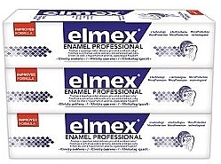 Set - Elmex Professional Dental Enamel Protection (toothpaste/3x75ml) — photo N1