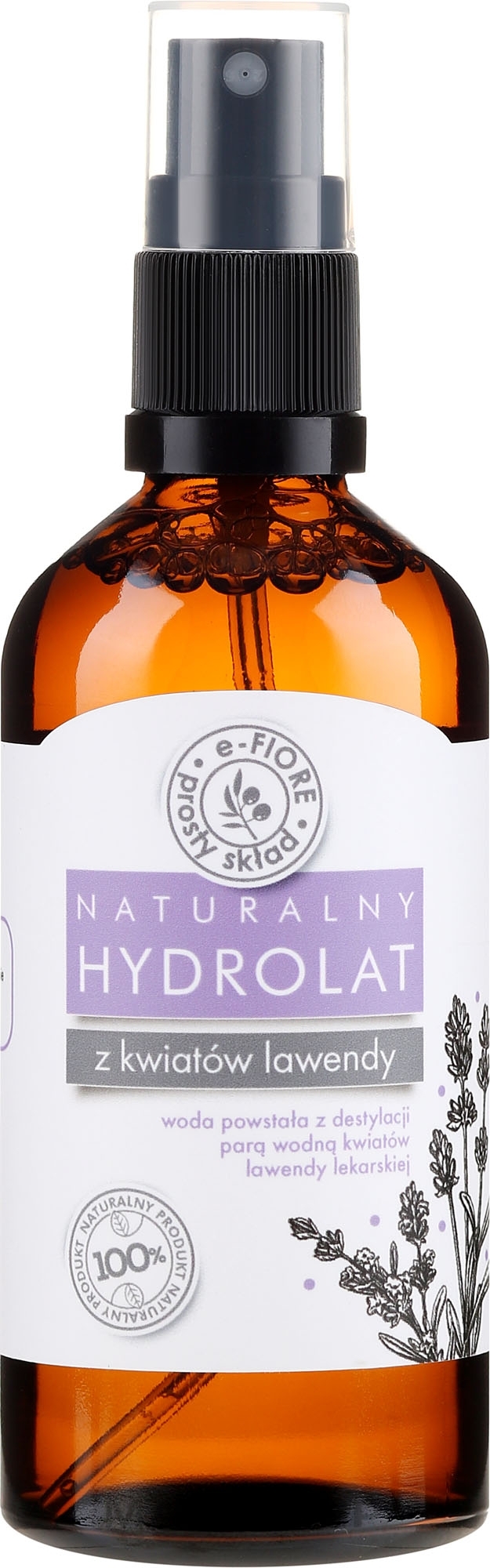 Lavender Flower Hydrolat - E-Fiore Hydrolat — photo 100 ml