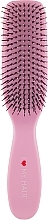 Fragrances, Perfumes, Cosmetics Kids Hair Brush "Spider Soft Kids", 9 rows, matte, pink - I Love My Hair