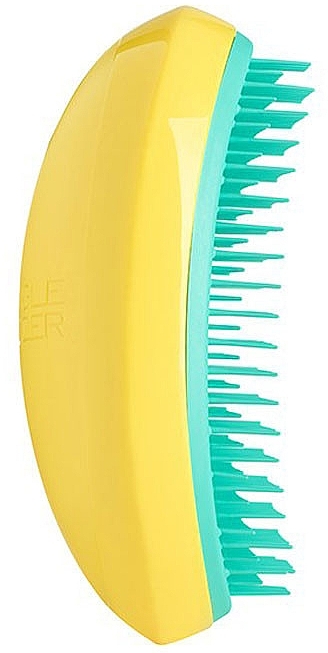 Hair Brush - Tangle Teezer Salon Elite Yellow&Green — photo N1