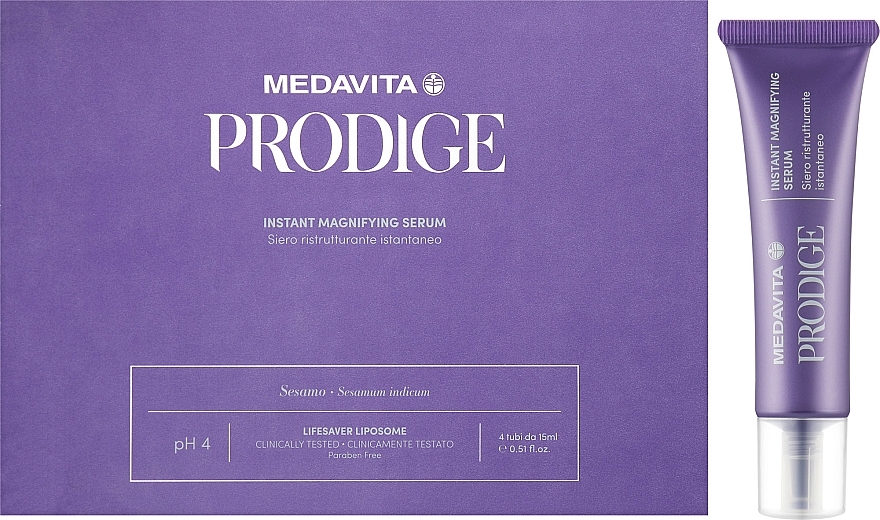 Hair Serum - Medavita Prodige Instant Magnifying Serum — photo N1