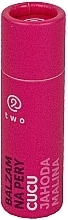 Raspberry & Strawberry Lip Balm - Two Cosmetics Cucu Hydra Lip Balm — photo N2