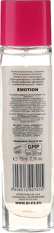 Bi-Es Emotion - Scented Deodorant Spray — photo N6