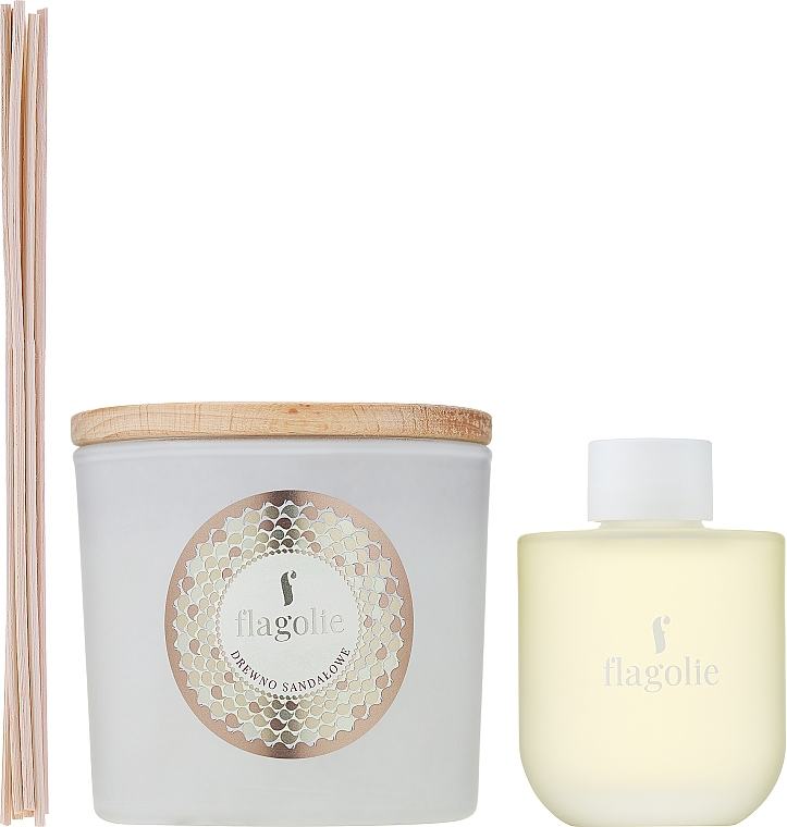 Set - Flagolie Set (candle/170g + diffuser/100ml) — photo N1