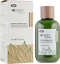 Oil-Control Shampoo - Lisap Keraplant Nature Sebum-Regulating Shampoo — photo N4