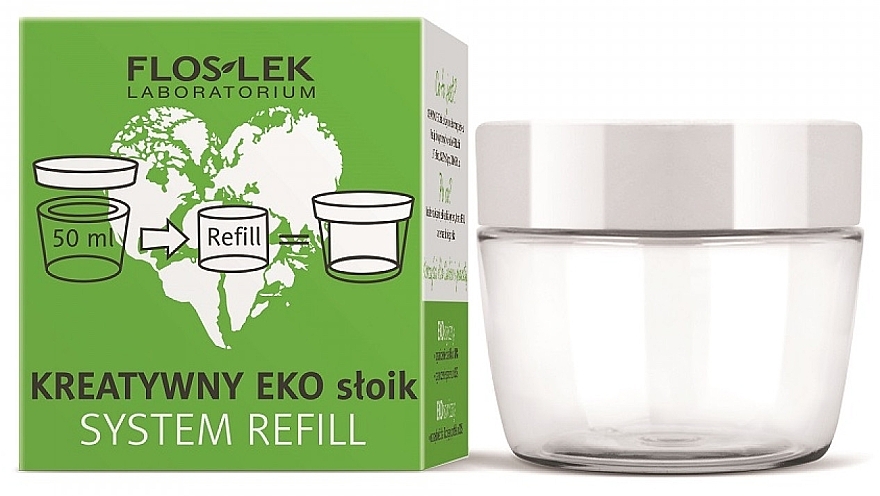 Universal Eco Jar for Cream - Floslek Creative Eco Jar System Refill — photo N1