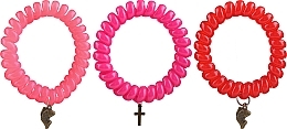 Hair Ties, 5.5 cm, option 27 - Ronney Professional Funny Ring Bubble — photo N1