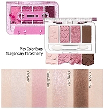 Eyeshadow Palette - Etude Replay Play Color Eyes Legendarry Taro Cherry — photo N2