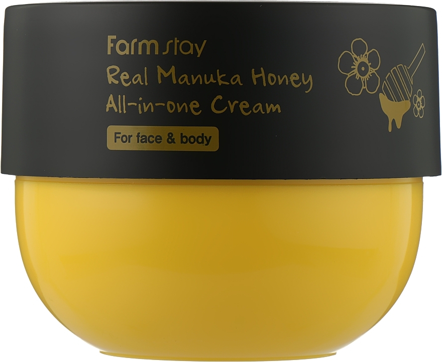 Manuka Honey Moisturizing Face & Body Cream - Farmstay Real Manuka Hone All-In-One Cream — photo N1