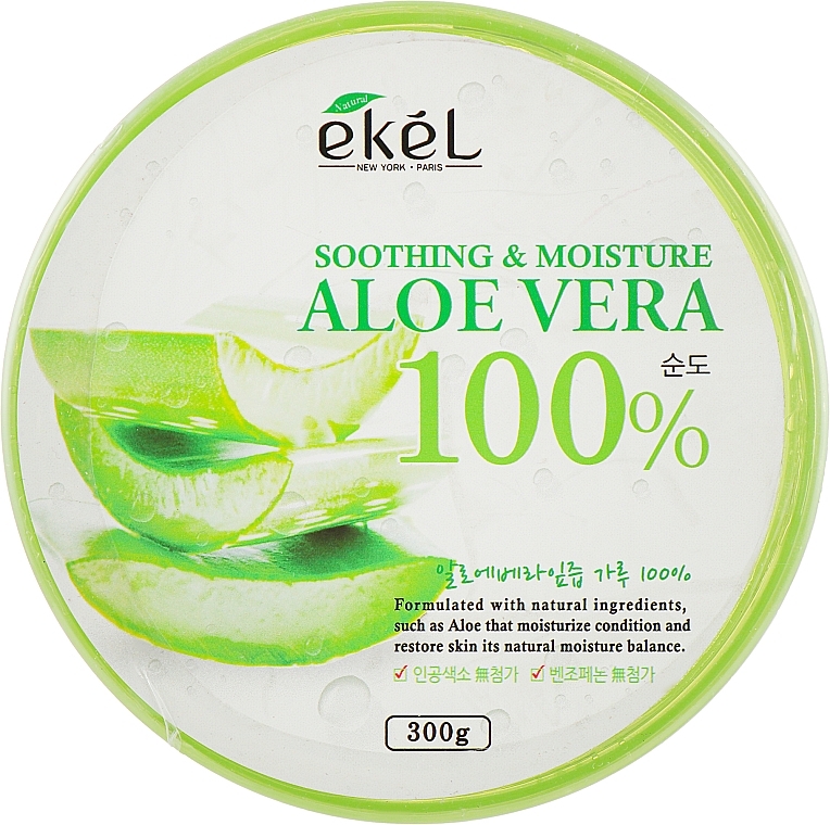 Universal Moisturizing Aloe Gel - Ekel AloeVera 100% Soothing Gel — photo N1