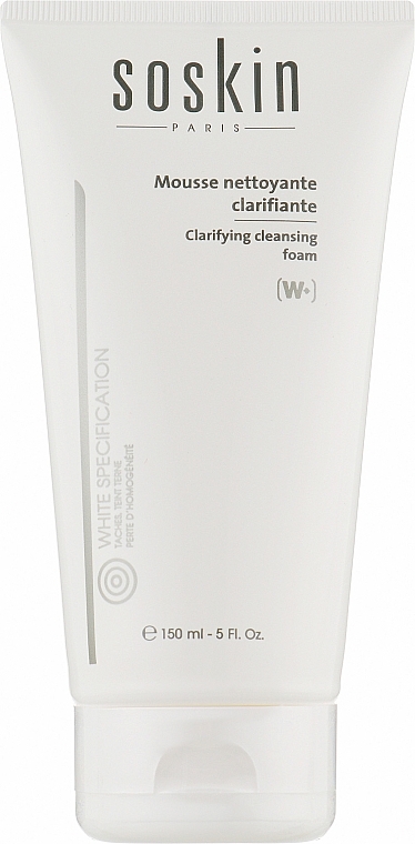 Brightening Face Cleansing Mousse - Soskin Clarifying Cleansing Foam — photo N2