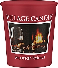 Fragrances, Perfumes, Cosmetics Scented Votive Candle 'Hideaway in Mountains' - Village Candle Votives Mountain Retrait