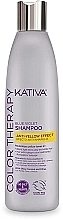 Hair Shampoo - Kativa Color Therapy Anti-Yellow Effect Shampoo — photo N2