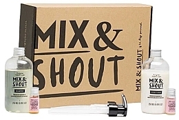 Fragrances, Perfumes, Cosmetics Set for Curly Hair - Mix & Shout Strengthening (sham/250ml + condit/250ml + ampoul/2x5ml)