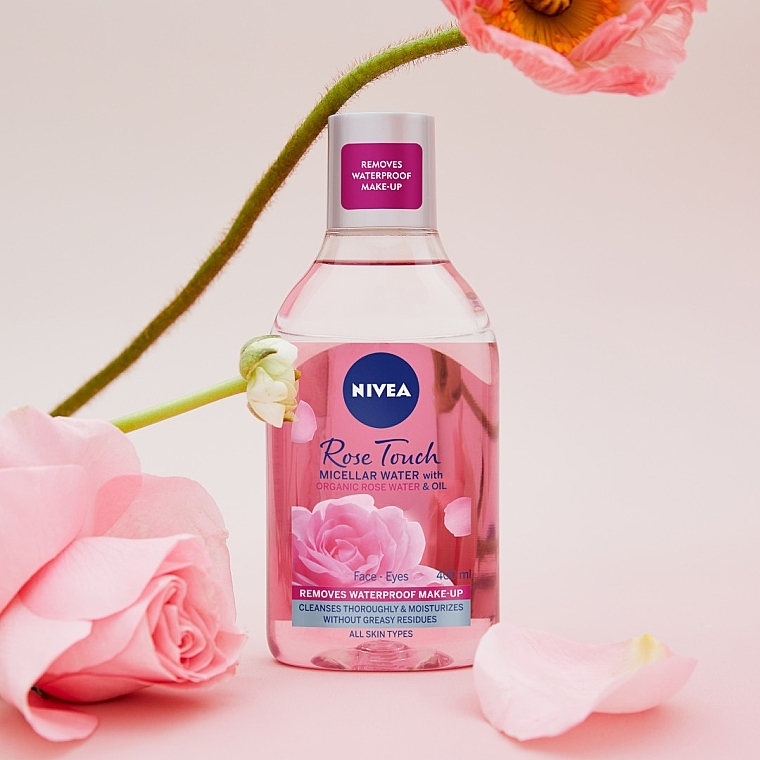 NIVEA MicellAIR Skin Breathe Micellar Rose Water With Oil - Miccelar Rose Water — photo N4