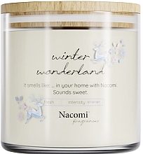 Fragrances, Perfumes, Cosmetics Scented Soy Candle 'Winter Wonderland' - Nacomi Fragrances