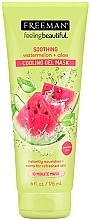 Fragrances, Perfumes, Cosmetics Watermelon & Aloe Water-Based Gel Face Mask - Freeman Feeling Beautiful Soothing Cooling Gel Mask