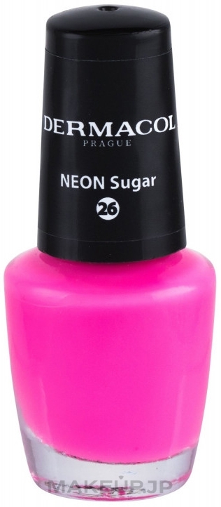 Nail Polish - Dermacol Neon Nail Polish — photo 26 - Sugar