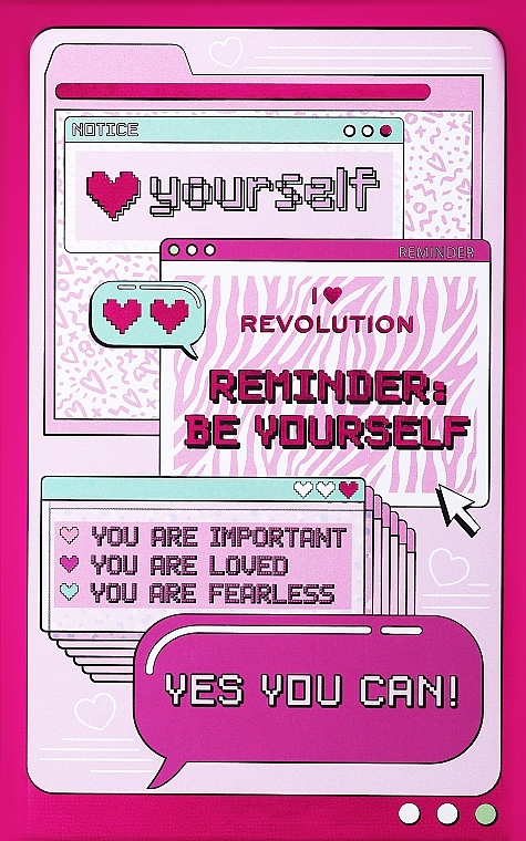 Eyeshadow Palette - I Heart Revolution Affirmation Book Palette — photo N2