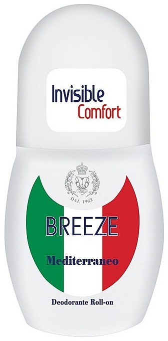 Roll-On Deodorant "Invisible Comfort" - Breeze Invisible Comfort Deodorante Roll-on — photo N1