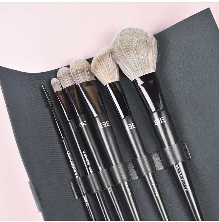 Makeup Brush Set, in case, 6 pcs. - Beter Elite Makeup Brushes Kit — photo N3