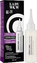 Ceramide Hair Filler Ampoule - Lady Wow Hair Filler Ceraclinix Ampoule — photo N4