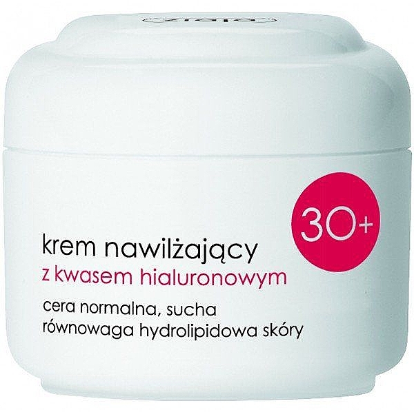 Dry and Normal Skin Moisturizing Face Cream "30+" - Ziaja Moisturizing Cream — photo N1