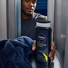 3in1 Shower Gel - Nivea Men Deep Sport MAXXTECH Shower Gel — photo N4