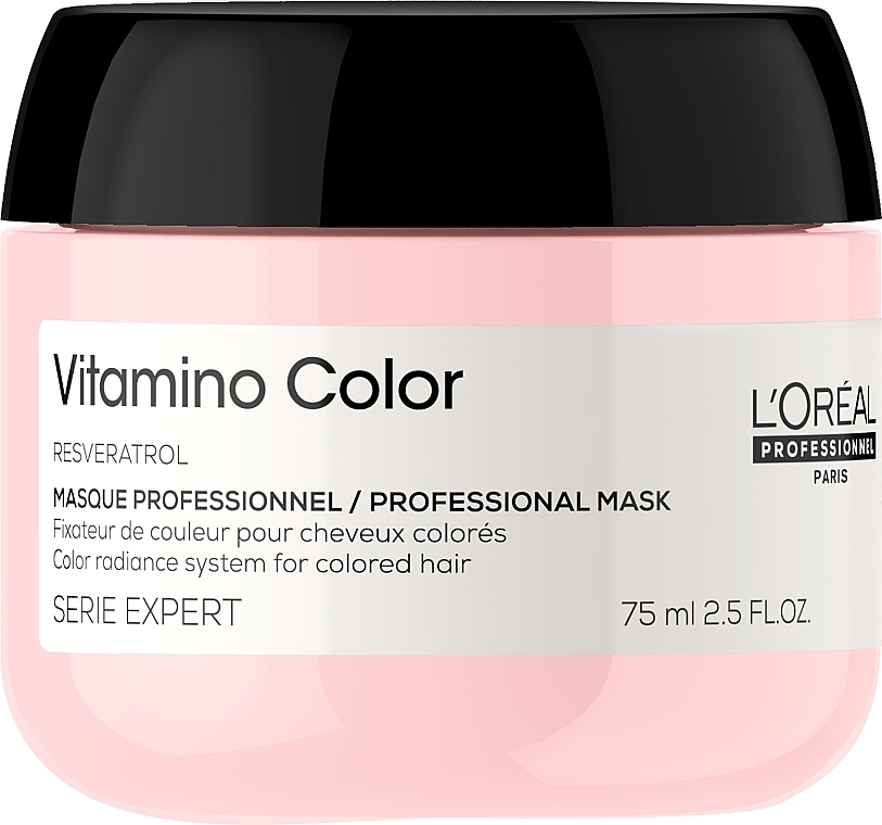 GIFT! Mask for Coloured Hair - L'Oreal Professionnel Serie Expert Vitamino Color Resveratrol Mask — photo N2