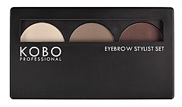 Brow Styling Set - Kobo Professional Eyebrow Stylist Set — photo N1