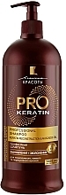 Repair & Hydration Shampoo 'Pro Keratin' - Beauty Line — photo N2