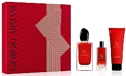 Fragrances, Perfumes, Cosmetics Giorgio Armani Si Passione - Set (edp/100ml + edp/15ml + b/lot/100ml)	 