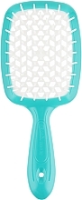 Fragrances, Perfumes, Cosmetics Hair Brush, blue - Janeke Superbrush