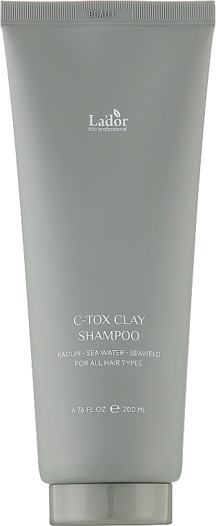 Shampoo with Clay and Marine Minerals - Lador C-Tox Clay Shampoo — photo N1