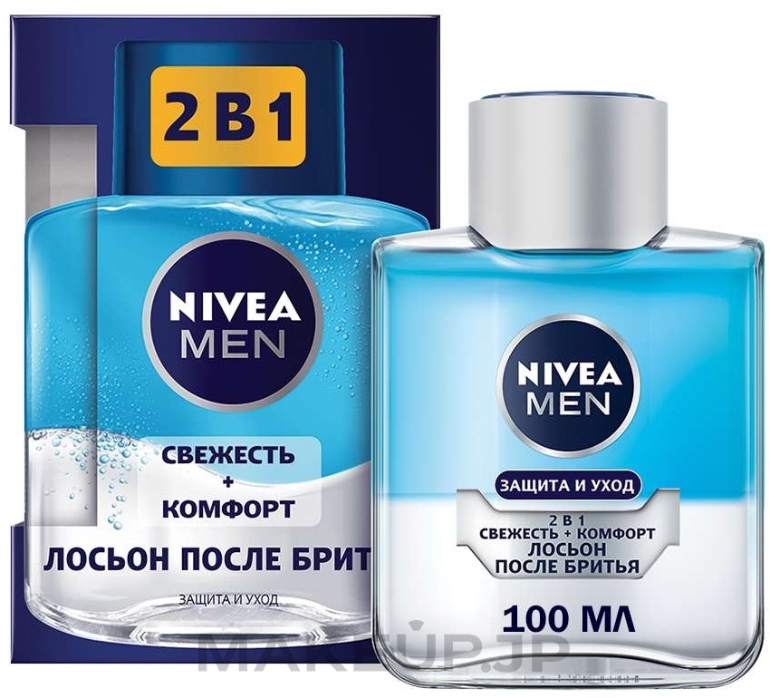 After Shave Lotion "Protection and Care" - NIVEA MEN After Shave Lotion — photo 100 ml