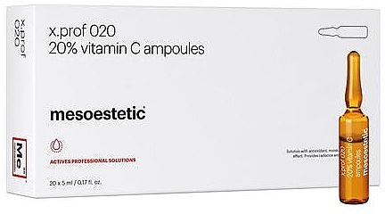 Vitamin C Mesotherapy Treatment - Mesoestetic X.prof 020 Vitamina C 20% — photo N2