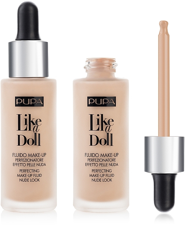 Liquid Foundation - Pupa Like a Doll Perfecting Make-up Fluid Nude Look — photo N3